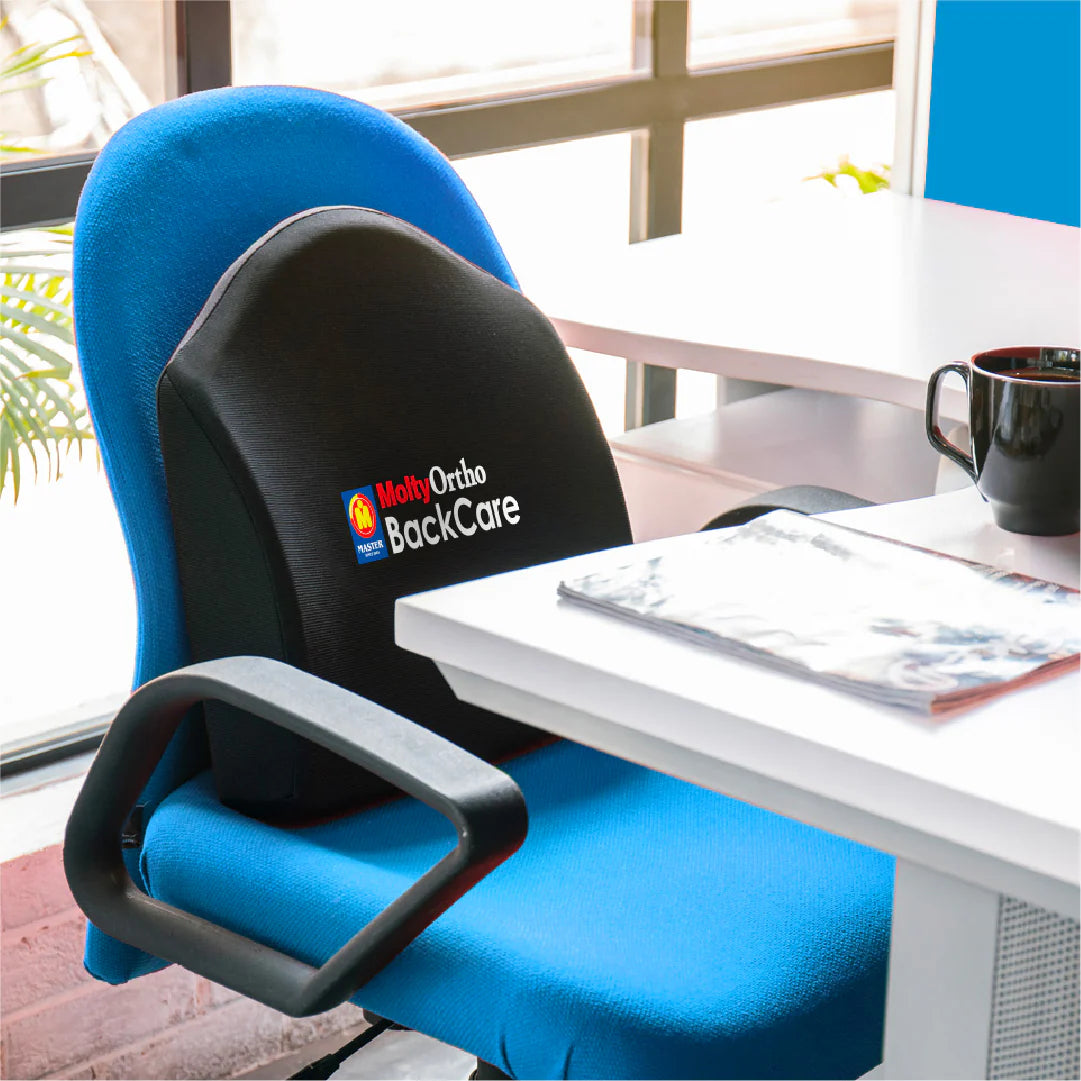MoltyOrtho Back Care Cushion