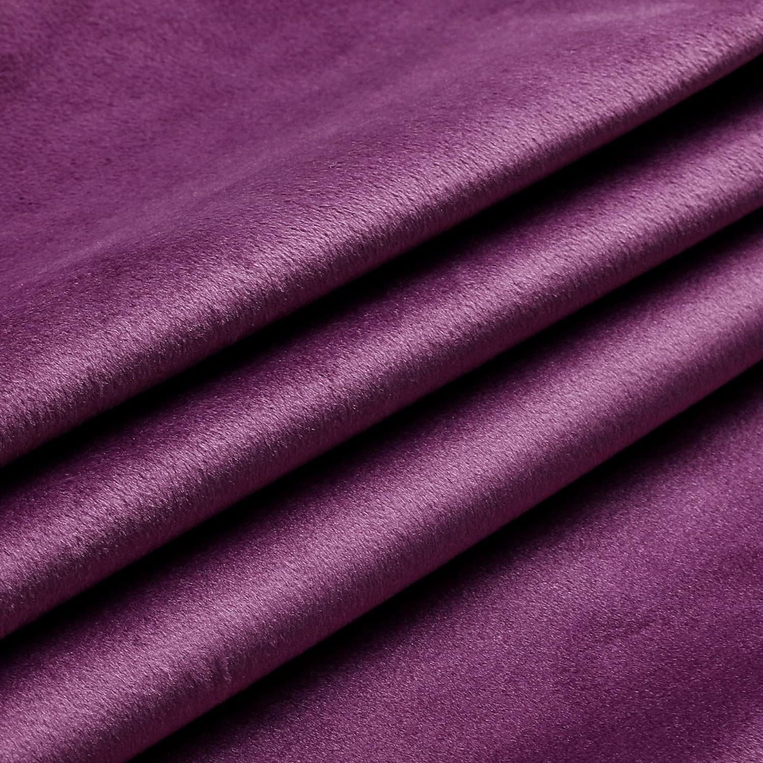 Luxury Velvet Plain Cushion Cover Luxury luck For Your Room's 16 by 16 Inches ICONA